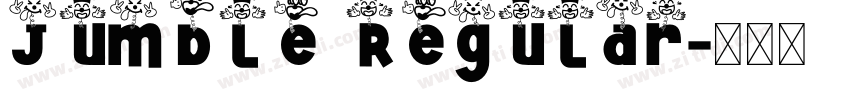 Jumble Regular字体转换